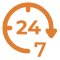 Время работы 24/7