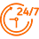 Время работы 24/7